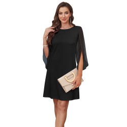 Womens Cocktail Dresses Flutter Sleeve Formal Dresse Wedding Guest Dresses for Women 2025 Trendy