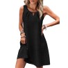 Summer Dresses for Women Sleeveless Beach Vacation Coverup with Pockets (S-2XL)