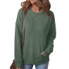 RUMIA Sweatshirt for Women Crew Neck Long Sleeve Fall Clothes for Tops