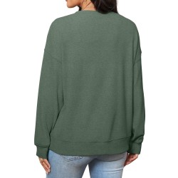 RUMIA Sweatshirt for Women Crew Neck Long Sleeve Fall Clothes for Tops
