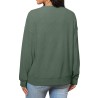 RUMIA Sweatshirt for Women Crew Neck Long Sleeve Fall Clothes for Tops