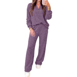 RUMIA Lounge Sets for Women Cozy 2 Piece Fall Sweater Outfits (S-2XL)